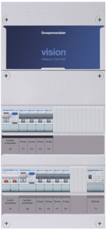 Hager Vision - Groepenkast VKG44E-T - 3250611056874 - Hager
