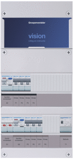 Hager Vision - Groepenkast VKG33E-T - 3250611054573 - Hager