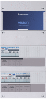 Hager Vision - Groepenkast VKG32E-F - 3250611053866 - Hager