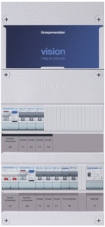 Hager Vision - Groepenkast VKG33E-FT - 3250611054535 - Hager