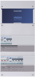 Hager Vision - Groepenkast VKG22E-F - 3250611052425 - Hager