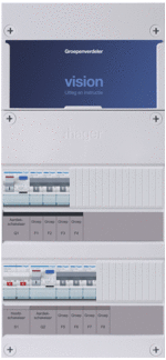 Hager Vision - 1F6gr - Groepenkast VKG33E - 3250611054504 - Hager