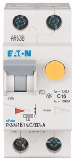 Eaton Holec PXK C16A/30mA grijze hendel Systeem 55 - Aardlekautomaat eaton - typeA - 10kA 236964 -TIP ivm hoge kortsluitvastheid! - 4015082369644 - eaton