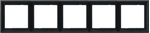 Jung LS range antraciet - afdekraam al2985an - 4011377010444 - Jung
