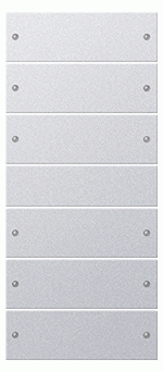 Gira KNX wippensets voor tastsensor 3 - 218626 - 4010337012252 - GIRA