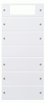Gira KNX wippenset 5-voudig - 219527 - 4010337013426 - GIRA