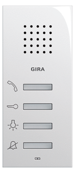 GIRA huisstation opbouw systeem 55 zuiver wit - 125003 - 4010337010487 - GIRA