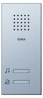 GIRA gong opbouw E22 aluminium - 1200203 - 401033705172 - GIRA