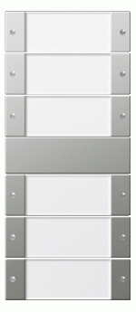 Gira KNX wippensets voor tastsensor 3 - 213620 - 4010337081517 - GIRA