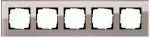 Gira Esprit glas umbra/creme - afdekraam 0215122 - 0215122 - GIRA