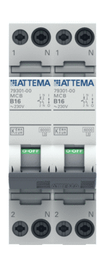 Attema fornuisgroep 2x automaat AT90206 - 8712259536439 - Attema