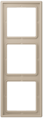 JUNG LC983243 Afdekraam drievoudig Ombre naturelle claire - LC32142 - 4011377255463 - Jung