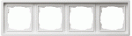 Gira F100 wit - afdekraam 0214112 - 4010337044055 - GIRA