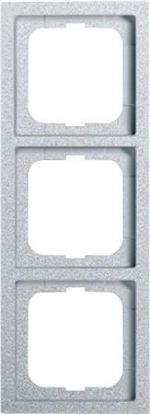 ABB Busch-Jaeger Future Lineare aluzilver afdekraam 1723-183k - 1754-0-4308 - 4011395070154 - Busch-Jaeger
