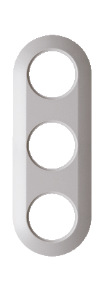 Hager Berker Serie 1930 polarwit - afdekraam 138139 - 138139 - Berker