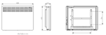 Stiebel Eltron CNS 1000W - Convectorkachel CNS 100 TREND - 236526 - 45x45x10 - Stiebel Eltron