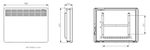 Stiebel Eltron CNS 1500w - Convectorkachel CNS 150 TREND - weektimer - LC display - 236527 - 4017212365274|omdoos61x50x13,5|236534 - Stiebel Eltron
