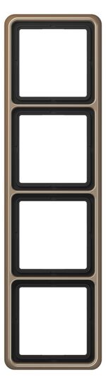 Jung CD500 - Afdekraam CD584GB Goud brons - 4011377056909 - Jung
