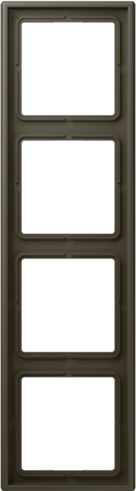 JUNG LC984241 Afdekraam viervoudig Ombre naturelle - LC32140 - 4011377256132 - Jung