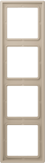 JUNG LC984243 Afdekraam viervoudig Ombre naturelle claire - LC32142 - 4011377256163 - Jung