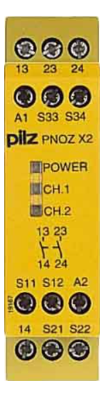 Pilz PNOZ PNOZ/X2 24VUC Relais vr veiligheidsstroomcircuits | 774303 - 4046548011739 - PILZ