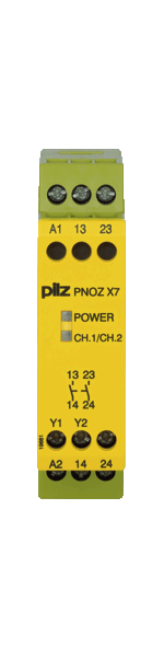Pilz PNOZ x Pnoz X7 24vacdc 2N/O - 774059 - 4046548012309 - PILZ