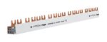 Hager Quickbusbar - Kamrail KDN463B - 57 modulen - 4polig - tbv 14automaten of aardlekschakelaars - 3250613740979 - Hager