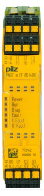 Pilz Relais vr veiligheidsstroomcircuits | 772142 - PNOZ m EF 8DI4DO - 4046548069402 - PILZ
