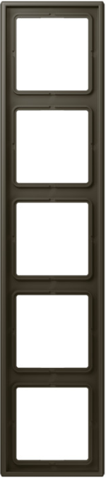 JUNG LC985241 Afdekraam vijfvoudig Ombre naturelle - LC32140 - 4011377256835 - Jung