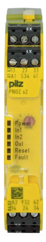 Pilz Relais vr veiligheidsstroomcircuits | 750102 - PNOZ S2 24VDC - 4046548025699 - PILZ