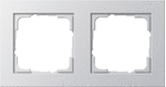 Gira E2 aluminium - afdekraam 021225 - 021225 - GIRA