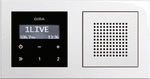 Gira E2 inbouwradio RDS - wit glanzend 049572 - 4010337495727 - GIRA