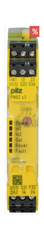Pilz PNOZsigma PNOZ S3 24VDC Relais vr veiligheidsstroomcircuits | 750103 - 4046548025682 - PILZ