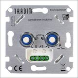 Tradim duo LED dimmer 2x - 2494EXOP 3-100w - 8718801936764 - TRADIM