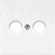 Jung LS Range - Centraalplaat coax LS990TVWWM Sneeuwwit mat - 4011377186910 - Jung