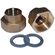 Wilo GIETijzeren set(2) koppelingen pompkoppeling draadaansluiting Rp 1 x G 1.1/2 voor nominale diameter 25 - 4092741 - 4016322866848 - Wilo