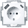 ABB Busch-Jaeger Balance SI - Wandcontactdoos EUCB2USBAC-914 Alpinwit - 4011395329153 - Busch-Jaeger