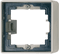 Jung LS990 edelstaal opbouwbak
